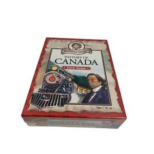New Professor Noggins History of Canada Card Game Ages 7 Up